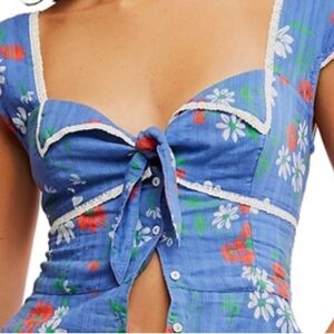 Free People Call Me Baby Blouse